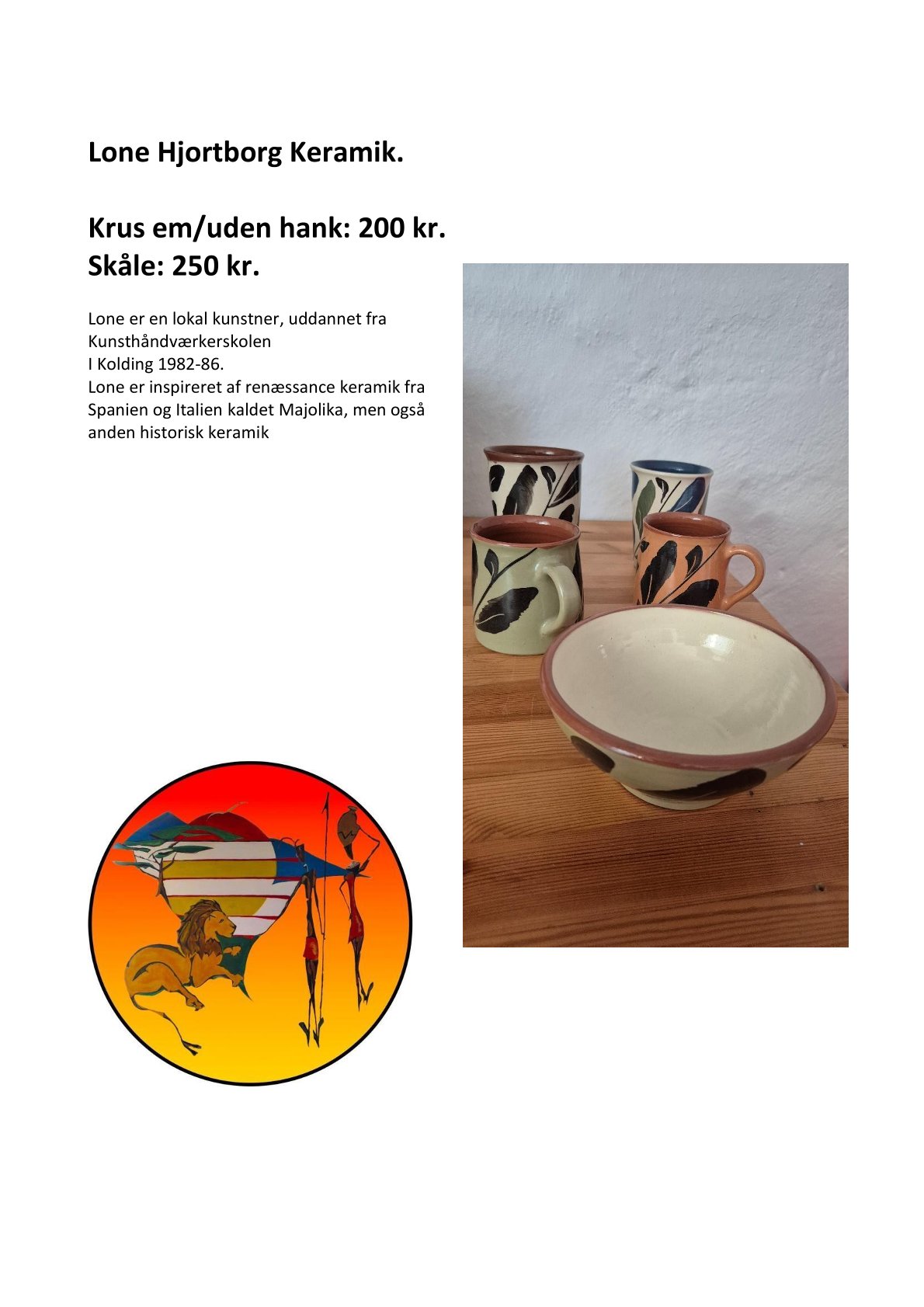 Lone Hjortborg Keramik